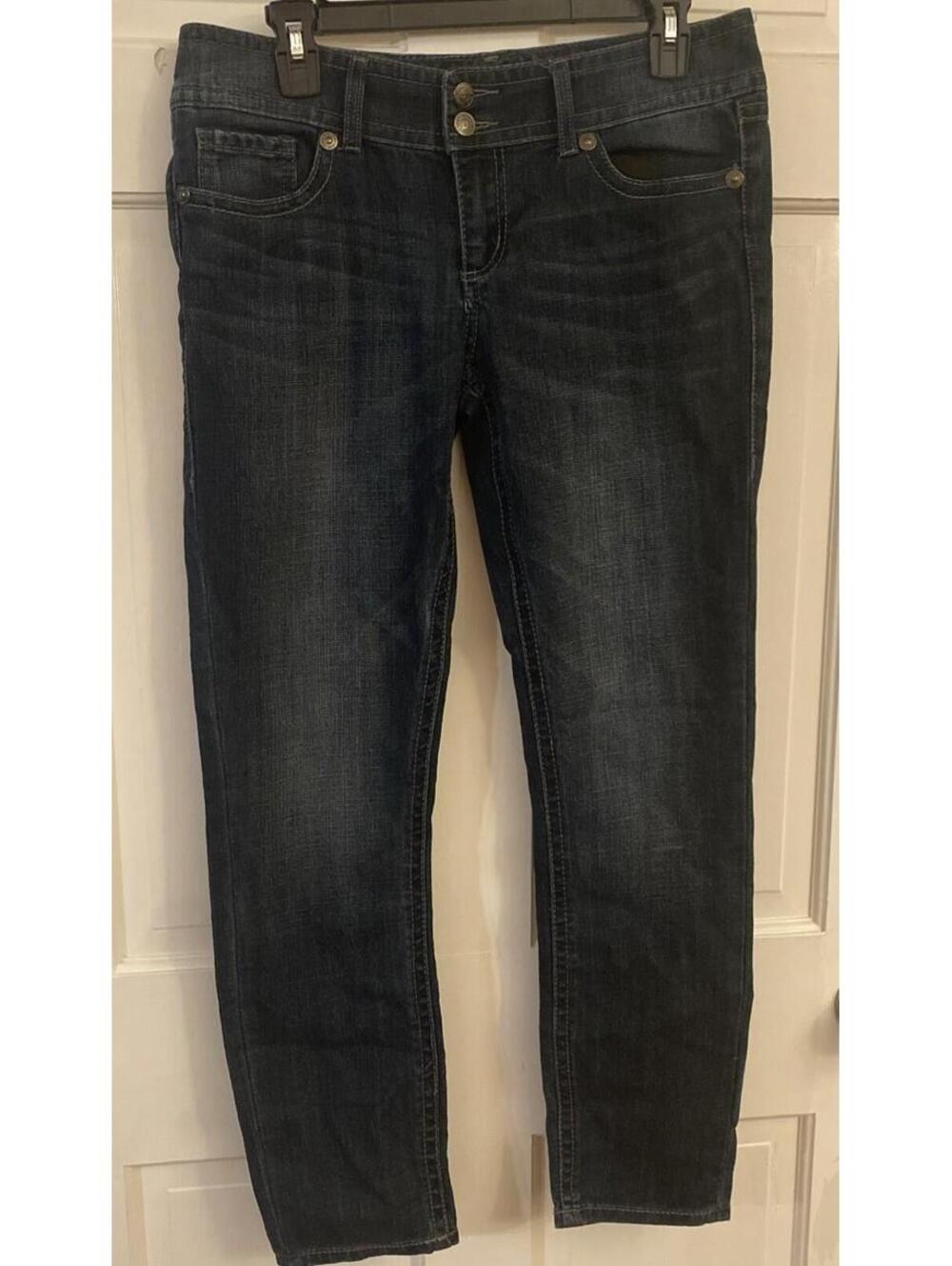 Seven 7 Skinny Jeans Women's Blue Denim Size 28